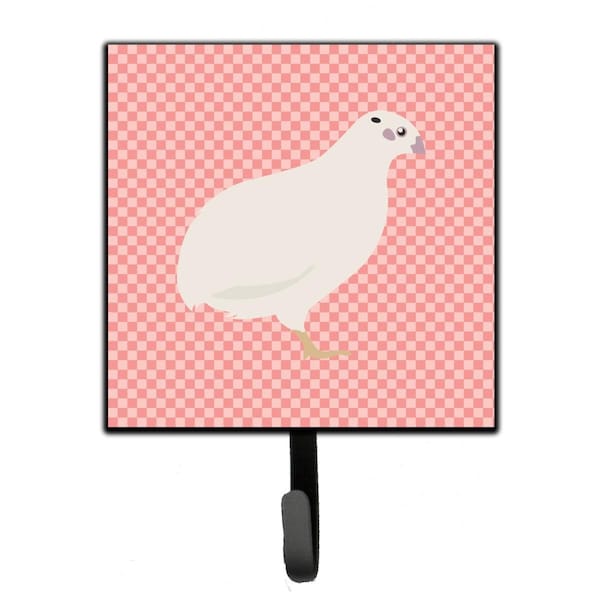 Jensendistributionservices Texas Quail Pink Check Leash or Key Holder MI1717087 - main